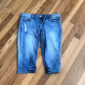 Buffalo jean stretch Capri Bermuda shorts